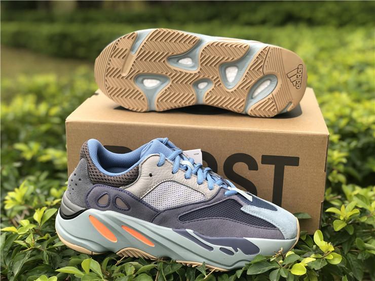 PK God yeezy 700 Carbon Blue retail materials ready to ship